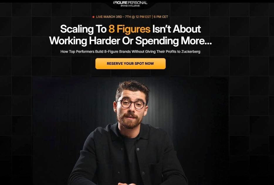 Iman Gadzhi's 8 Figure Brand
Challenge 2025